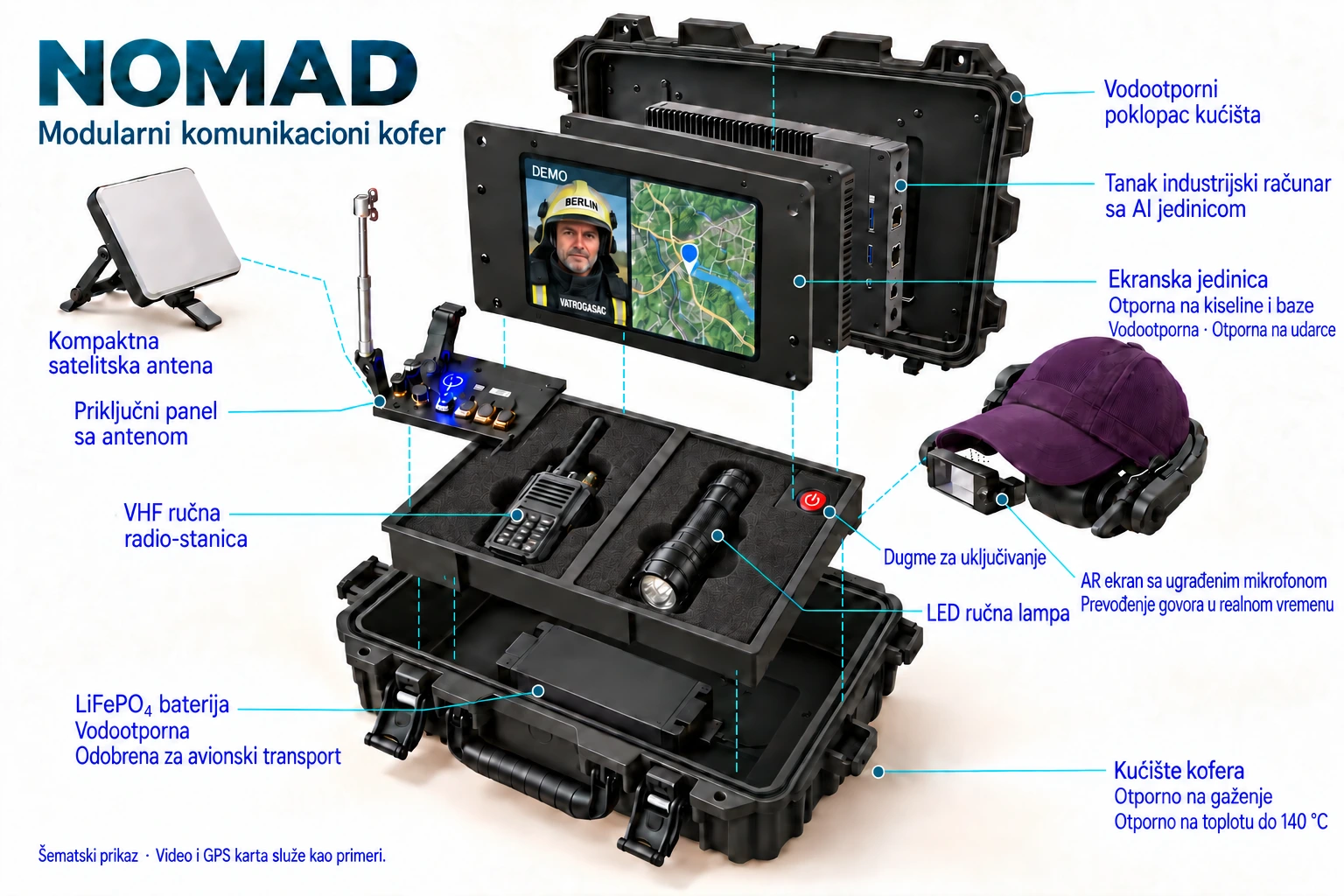 NOMAD AI kofer